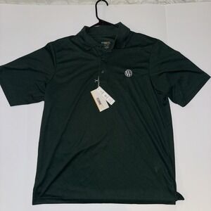 Men's Large CORE365 Golf‎ Polo Green Short Sleeve Polyester UV Westhaven, TN NWT
